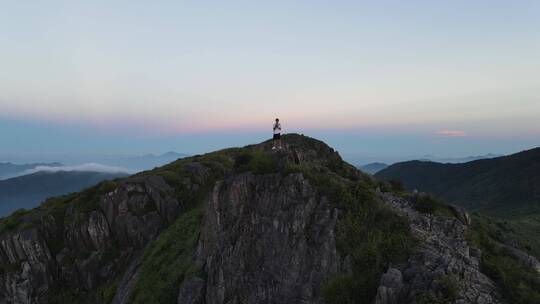 东狮山山顶航拍