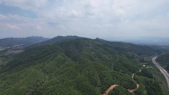 祖国壮丽河山青山绿水航拍