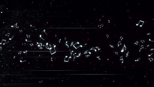 【透明通道】音乐粒子光斑