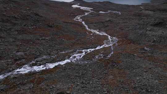 Jotunheimen国家公园的喜怒无常日