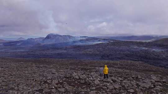 火山，喷发，岩浆，熔岩