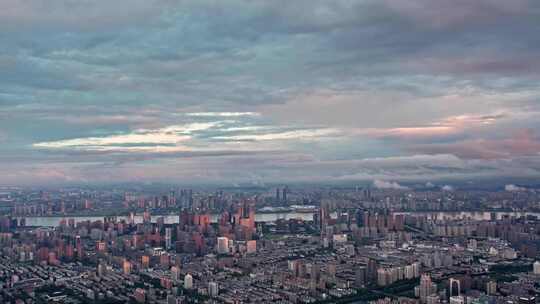 杭州钱江新城 奥体中心 杭州全景