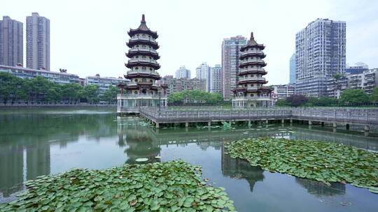 武汉汉口宝岛公园风景