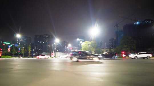 城市夜景开车视频素材视频素材模板下载