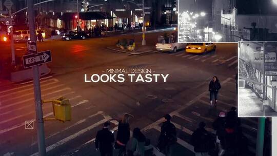 城市潮流时尚图文快闪图片展示