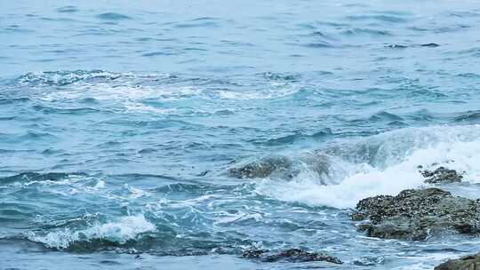 海浪拍岸 看海 沙滩 礁石 0931