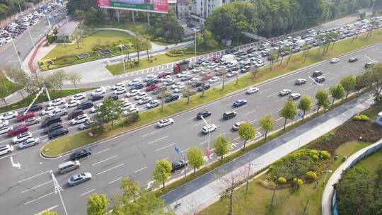 城市道路车辆航拍合集