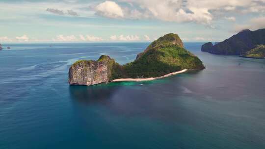 岛屿，海，悬崖， El Nido