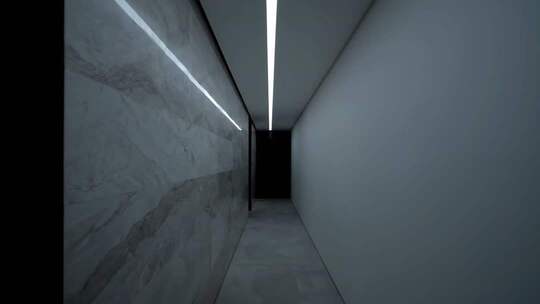 现代风格走廊通道素材