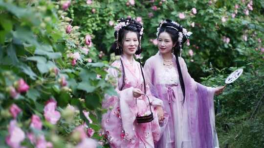 古风汉服美女古装中国风时尚女人古装美女