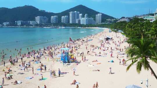 海南自贸港封关旅游旅行水上项目航拍合集