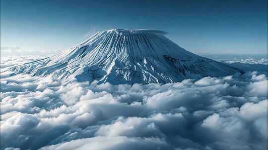 清晨早晨日出云海太阳升起云海云海日出云层