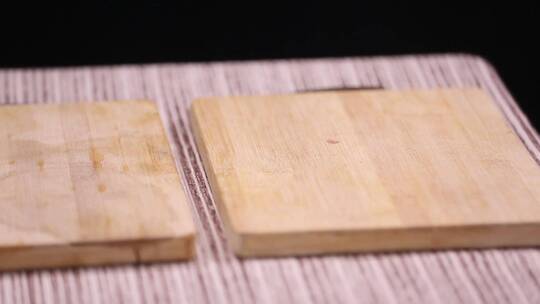 【镜头合集】菜板案板竹制木质视频素材模板下载