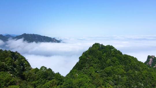 西安秦岭嘉午台云海4K高清