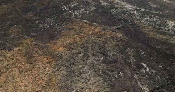 沙漠，留尼汪岛，无人机，火山