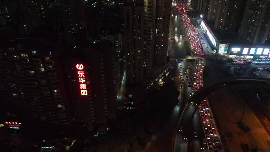 深圳夜景交通