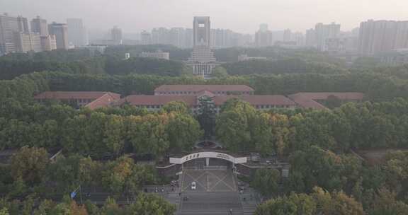 航拍西安交通大学