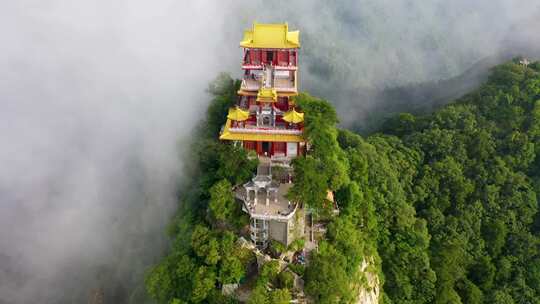 南五台山 钟南山 秦岭 云海 日出 云彩 蓝天