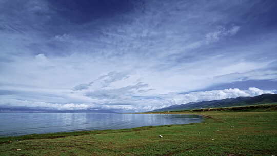 青海湖延时