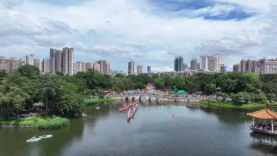 中国广东省广州市荔湾区荔湾湖招景