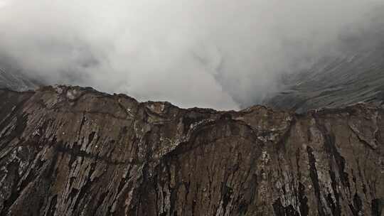 航拍Bromo火山