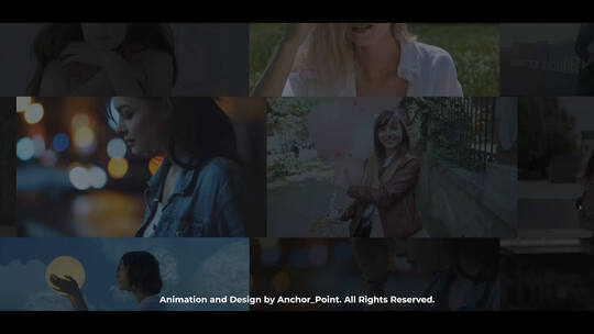 创意时尚品牌短视频开场AE模板