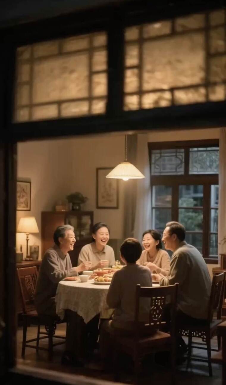 中秋团圆竖屏素材