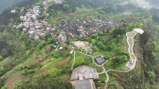 中国广东省清远市连南油岭民俗瑶寨