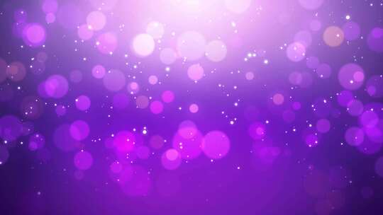 4K紫色光斑粒子