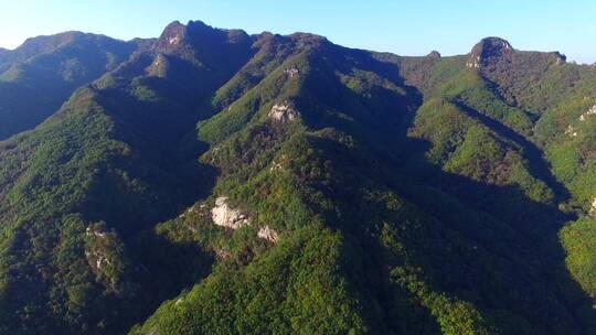 航拍高山