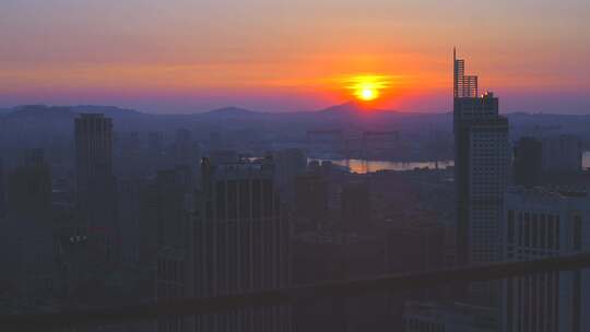 日落 落日 夕阳