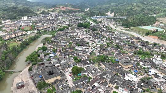 福建土楼(南靖)景区云水谣景区航拍