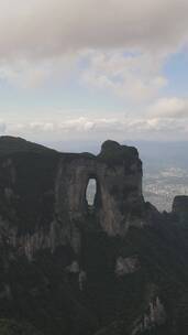 旅游景区湖南张家界天门山天门洞