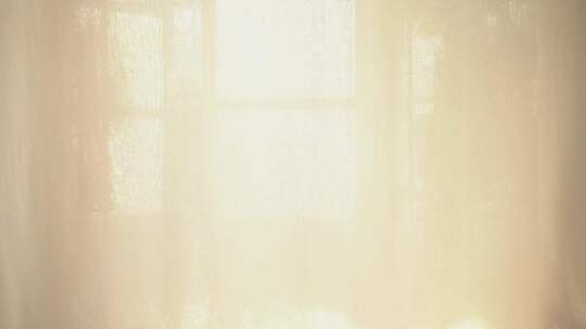 透过窗纱的阳光