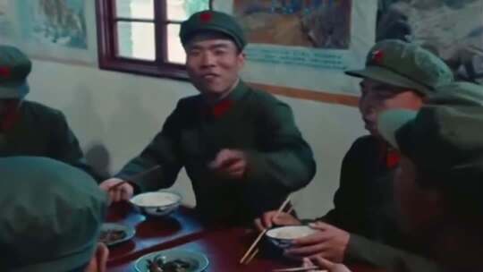 70年代80年代 解放军军营食堂