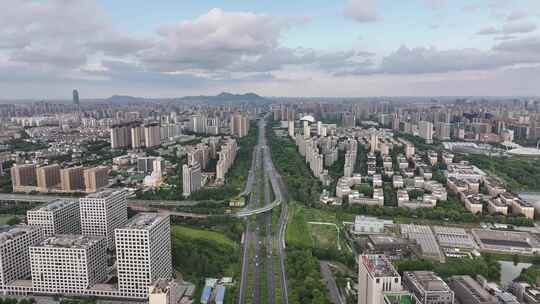 中国杭州高架桥视频素材模板下载