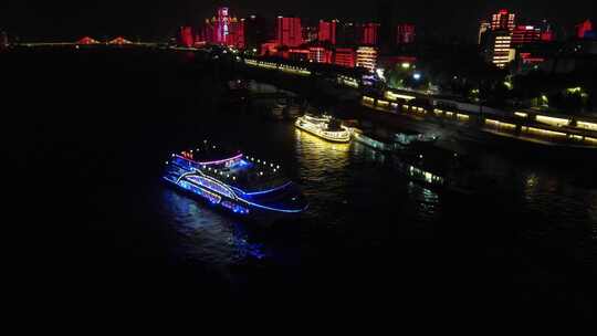 武汉长江大桥长江二桥游轮游船码头