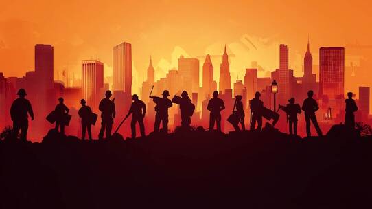 合集-五一劳动节 各行各业最美劳动者