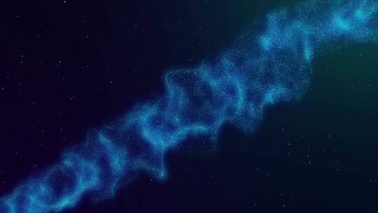 太空中波浪星系粒子