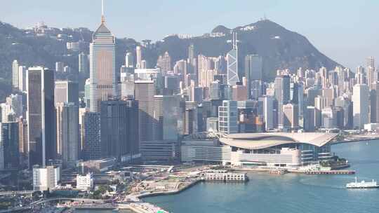 香港CBD航拍