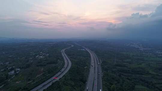 山西运城高速公路风景