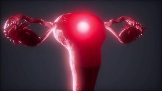 女性生殖系统解剖视频素材模板下载