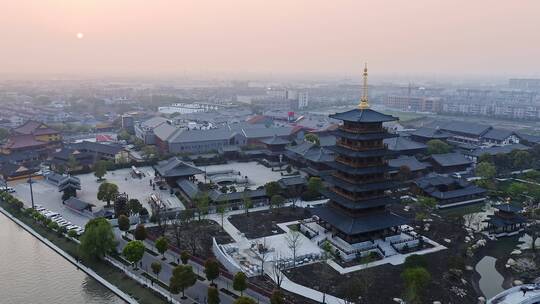 中国传统文化寺庙建筑宝山寺
