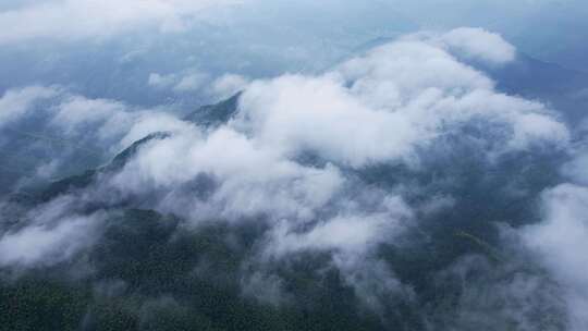 山川高山云海航拍