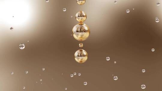 黄金粒子水珠天然成分原液高浓度