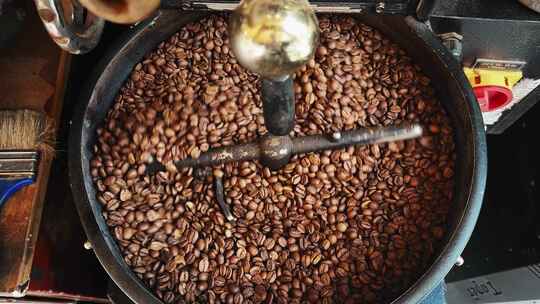 咖啡豆烘培制作