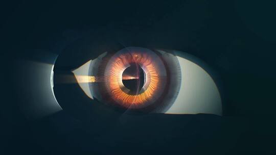 科技眼神之眼人眼穿梭AE视频素材教程下载