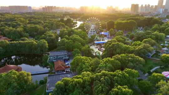 辽宁鞍山219公园生态城市绿色公园