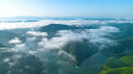 高山云海延时合集