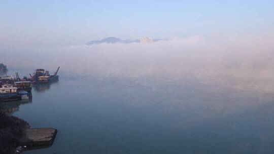 湖南衡山湘江江景云海奇观